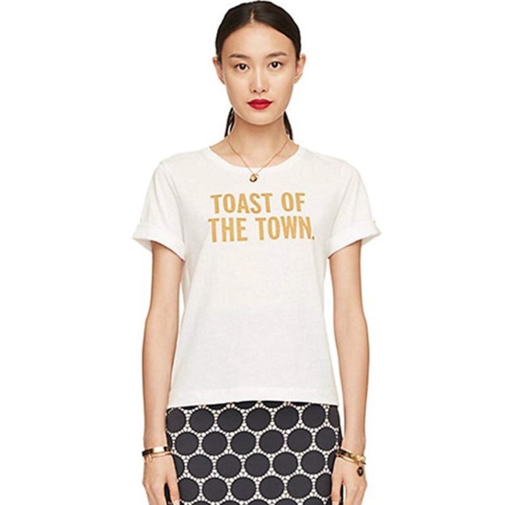 Kate Spade Toast Of The Town T-Shirt